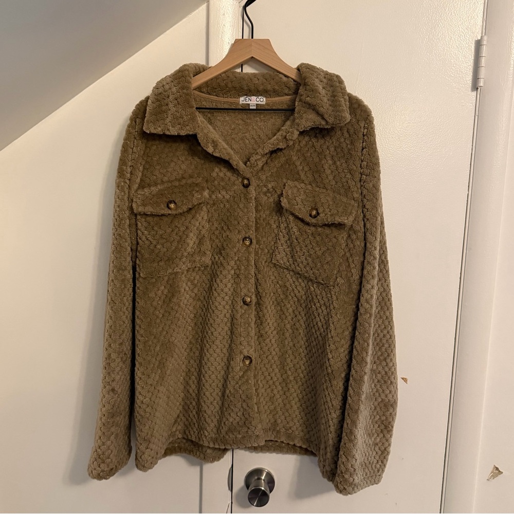 Jen&Co Fuzzy Jacket